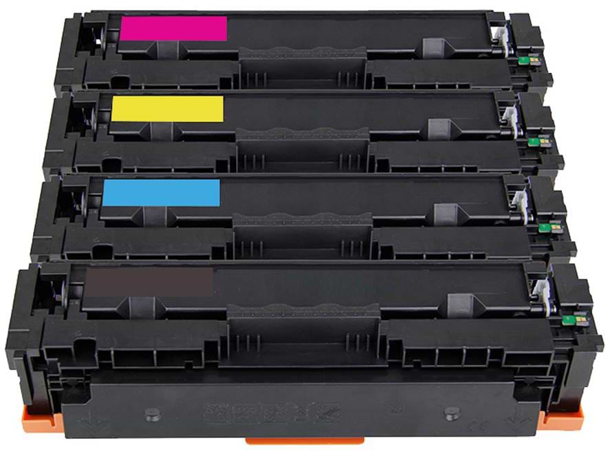 Картридж для цветных лазерных принтеров ACO для HP Color LJ Pro M479/ M454dn/Enterprise M455dn/M480f Yellow HP 415A  аналог W2032A (ACO-W2032ANC) без чипа - Фото 1
