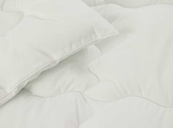 Фото - Набір ковдра двоспальна + 2 подушки Руно 172х205 Warm Silver + 50х70 см (172.52_Warm Silver)