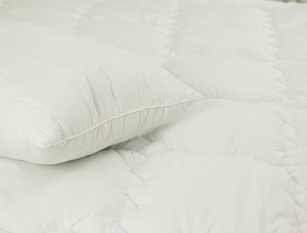 Фото - Набір ковдра двоспальна + 2 подушки Руно 172х205 Warm Silver + 50х70 см (172.52_Warm Silver)