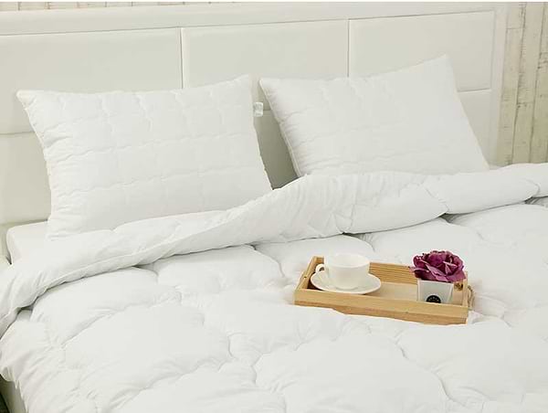 Фото - Набір ковдра двоспальна + 2 подушки Руно 172х205 Warm Silver + 50х70 см (172.52_Warm Silver)