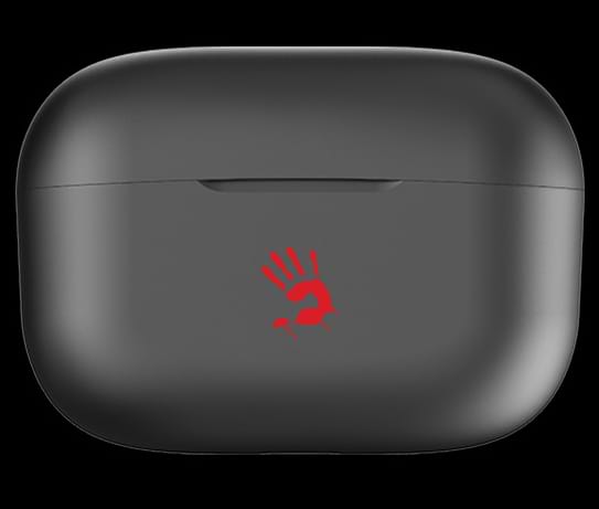 Фото - Навушники вкладиші бездротові TWS Bloody M30 Black+Red