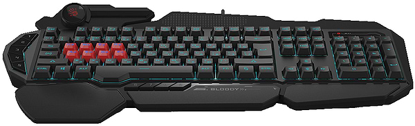 Фото - Клавиатура проводная игровая Bloody B318  (Black)