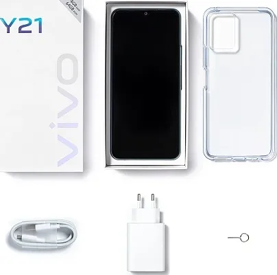 Фото - Смартфон vivo Y21 4/64Gb Diamond Glow