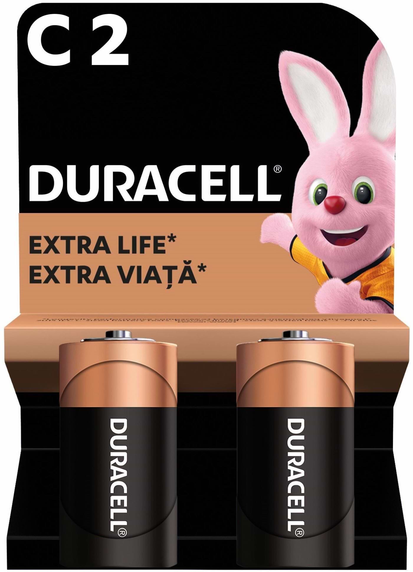 Батарейка тип C (LR-14) Duracell MN-1400  (LR-14) 2шт. - Фото 1