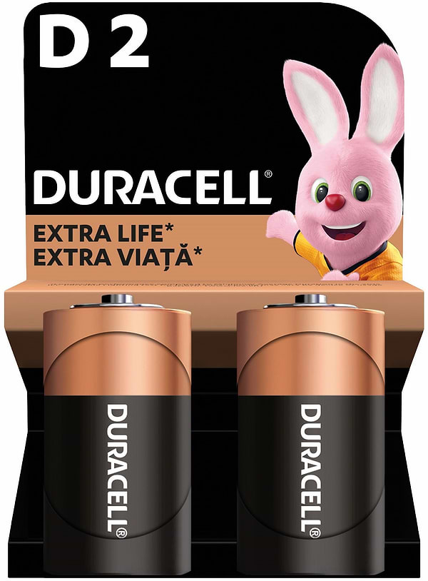 Фото - Уцінка - Батарейка Duracell MN-1300 (LR-20) 2шт. (81545439)