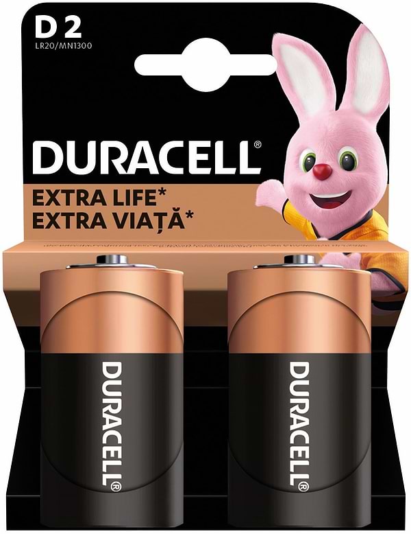 Фото - Уцінка - Батарейка Duracell MN-1300 (LR-20) 2шт. (81545439)