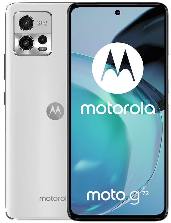 Фото - Смартфон Motorola G72 8/128Gb Mineral White