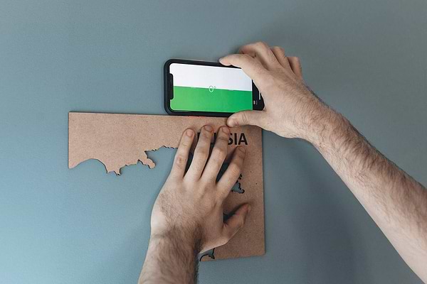 Фото - Пазли (8+) PuzzleOk Мапа Світу двошарова дерев'яна, настінна (Арт-06013)