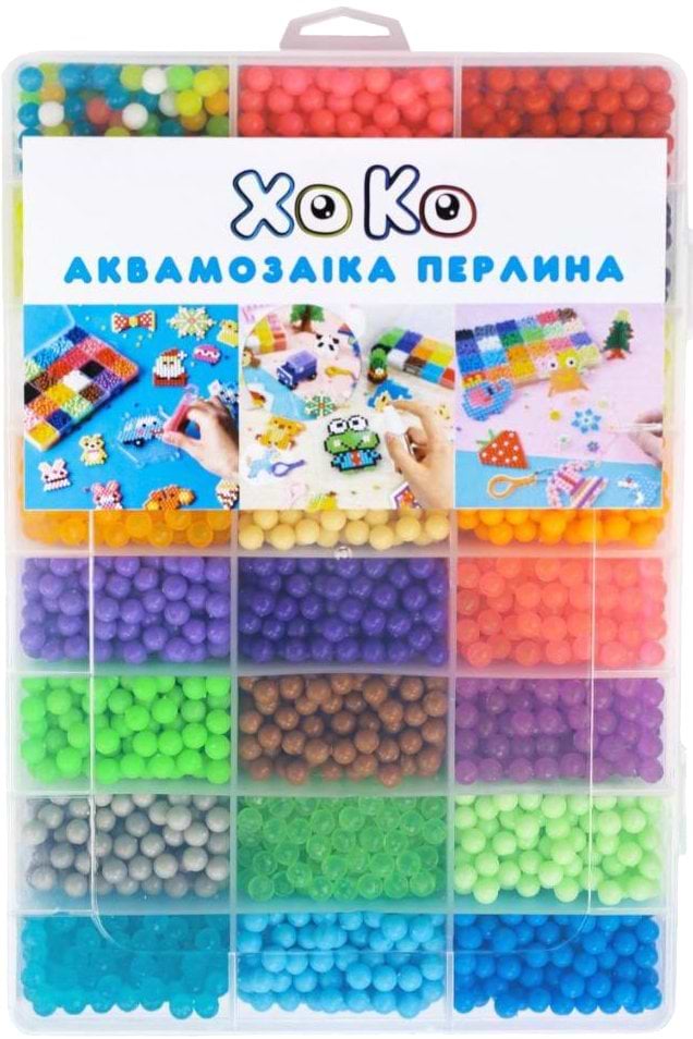 Аквамозаика XOKO Жемчужина 5500 + аксессуары + книга с трафаретами (XK-PRL-55-B)