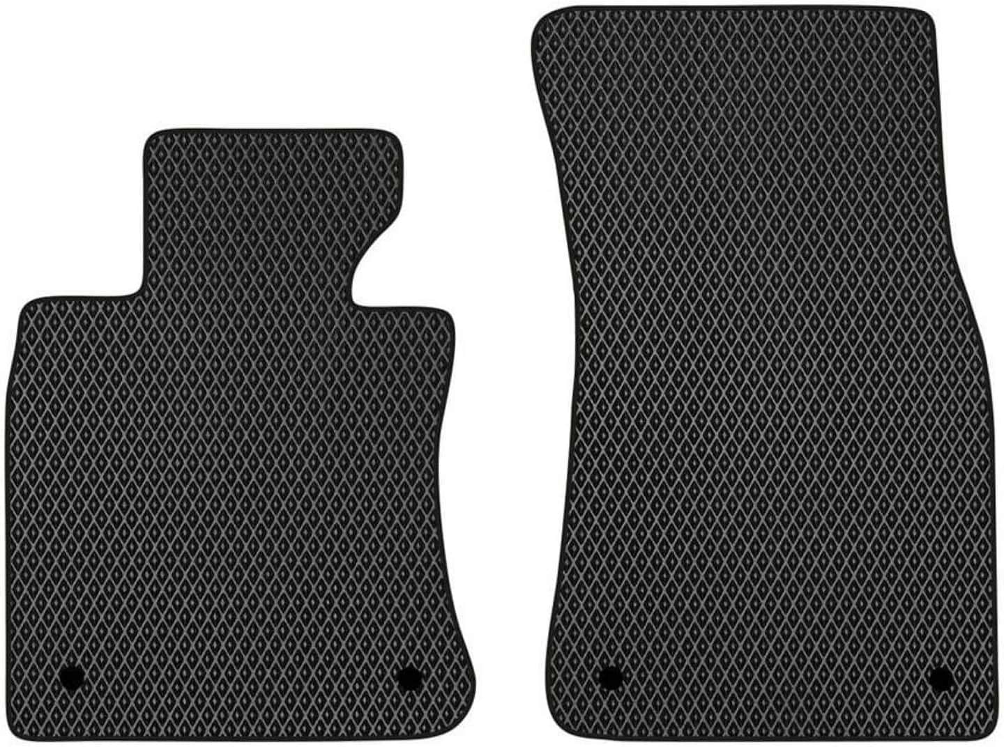 EVA килимки в салон авто передні EVAtech для 6 Series (E63) BMW 2003-2011 2 покоління Coupe EU (BM22536AB2BW4RBB)