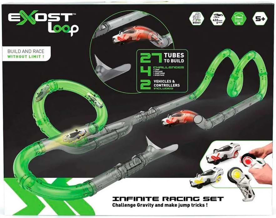 Гоночний трек Silverlit Гоночний трек Exost Loop "НЕСКІНЧЕННІСТЬ", 2 машини (20232)