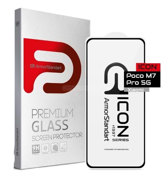 Фото - Захисне скло для смартфону Armorstandart Icon for Xiaomi Poco M7 Pro 5G Black (ARM83139) Фото - Захисне скло для смартфону Armorstandart Icon for Xiaomi Poco M7 Pro 5G Black (ARM83139)