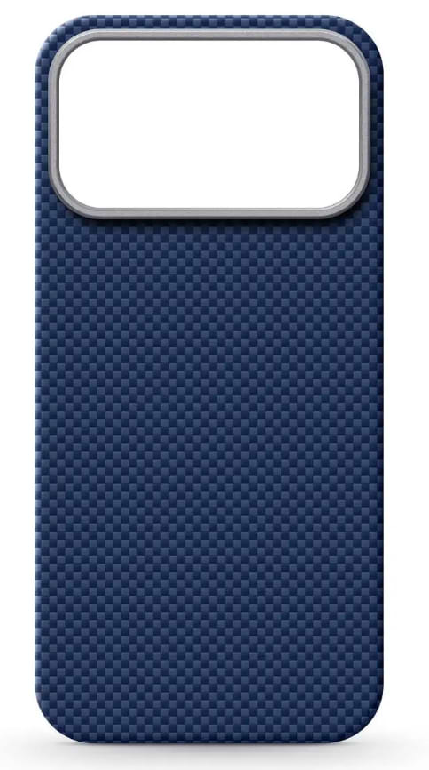 Чохол для смартфону Armorstandart BlackIcon Kevlar MagCase for Apple iPhone 17 Pro Max Dark Blue (ARM91401)