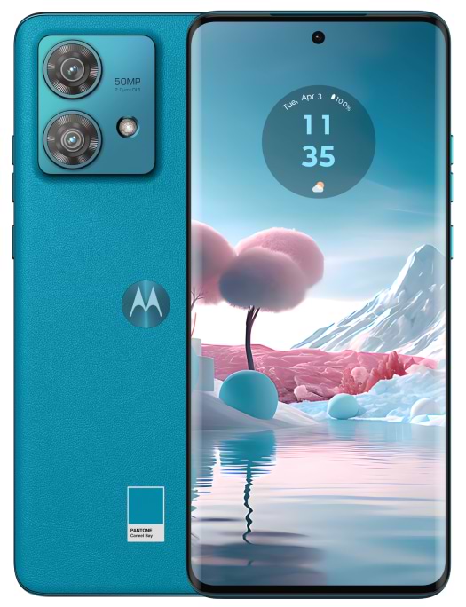Смартфон Motorola Edge 40 Neo 12/256GB Caneel Bay - Фото 1