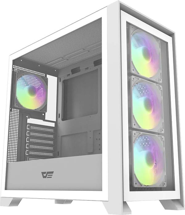 Фото - Корпус DarkFlash DRX90 GLASS White