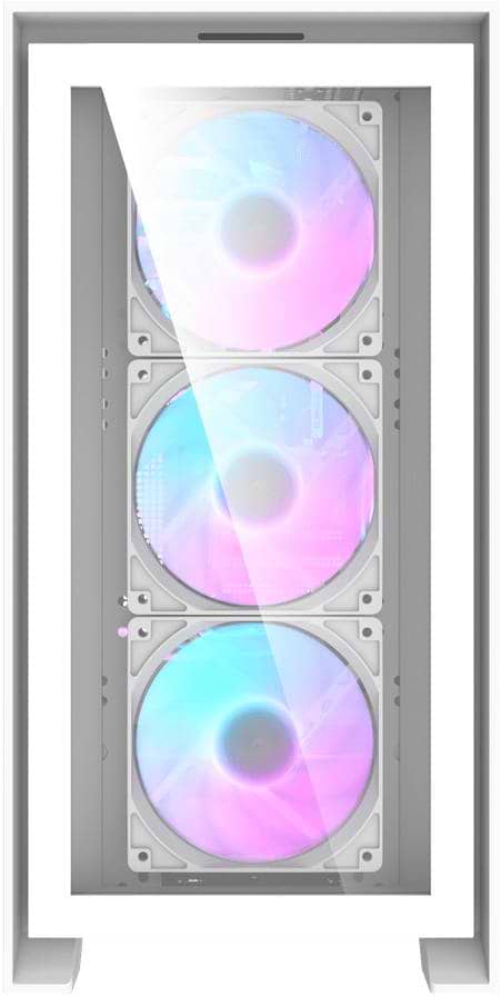 Фото - Корпус DarkFlash DRX90 GLASS White