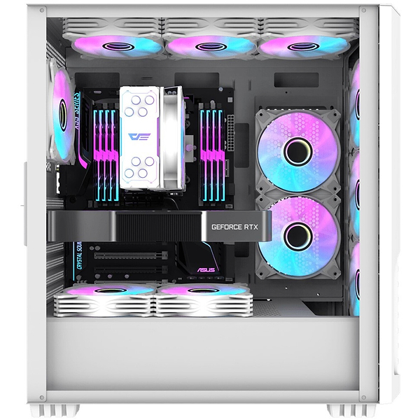 Фото - Процесорний кулер DarkFlash Z4 PRO MIST WHITE