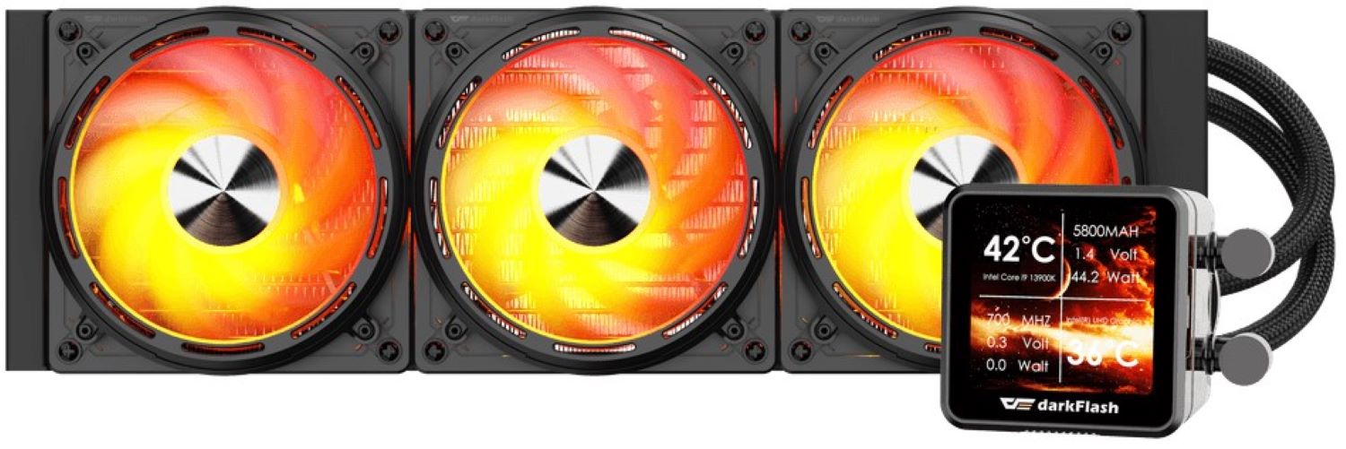 Водяная система охлаждения DarkFlash DE360 BLACK