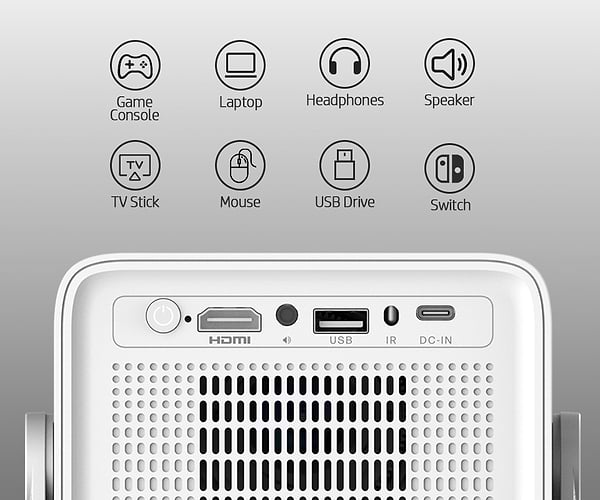 Фото - Проектор HP MC425 White