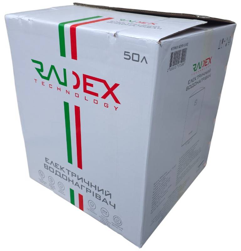 Фото - Водонагреватель RADEX RE50-15/RJ