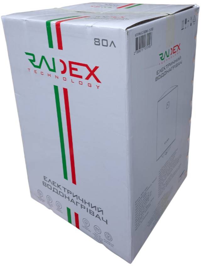 Фото - Водонагреватель RADEX RE80-15/RJ