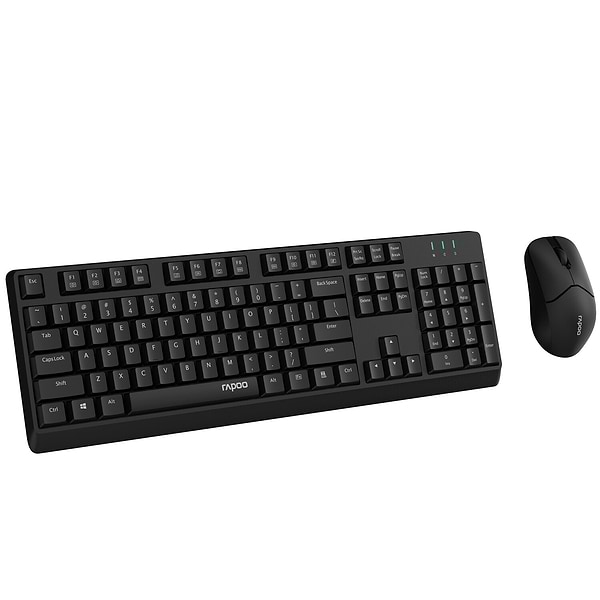 Фото - Клавиатура+мышь беспроводная Rapoo X1500 Black