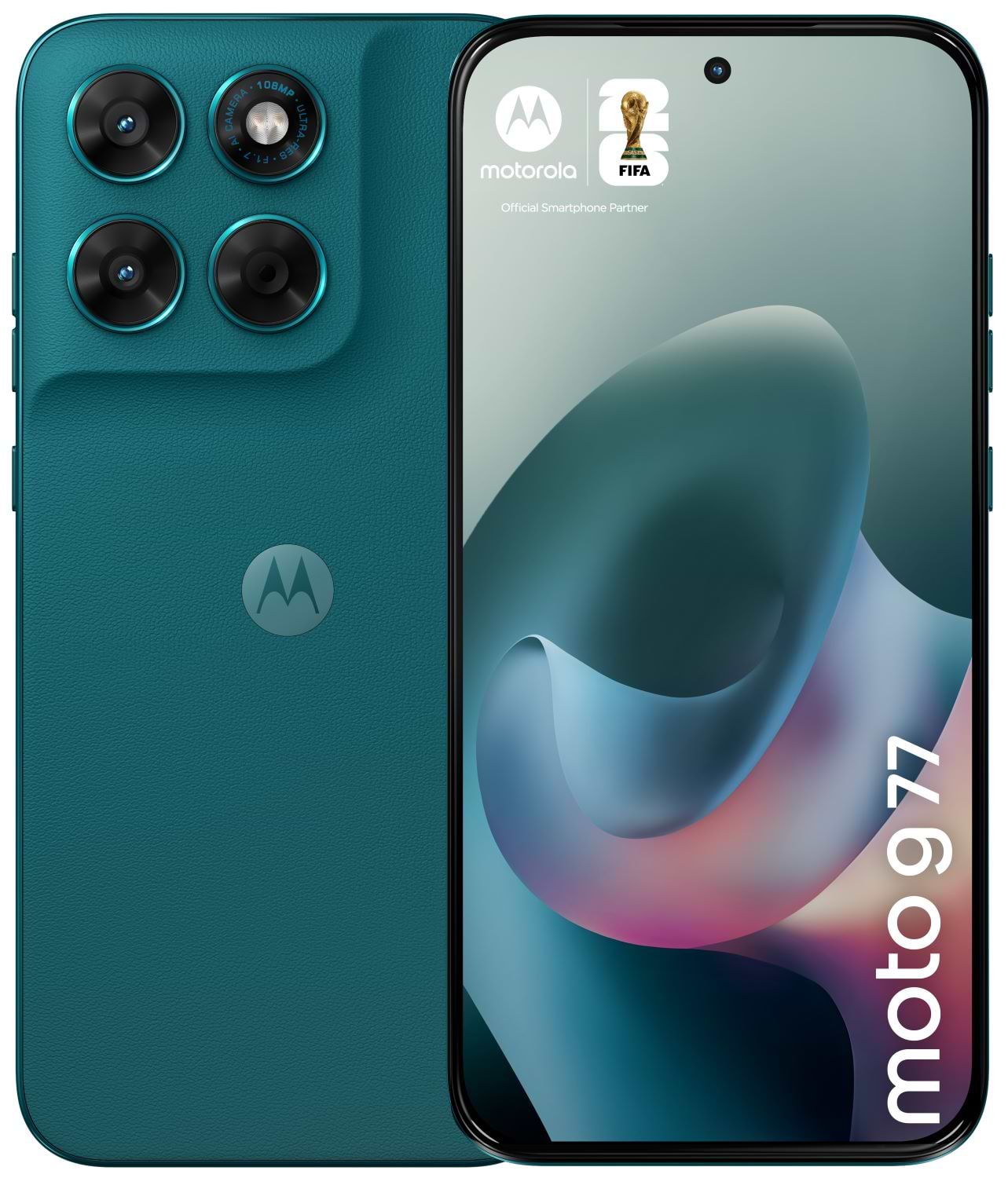 Смартфон Motorola G77 5G 8/256Gb Shaded Spruce - Фото 1