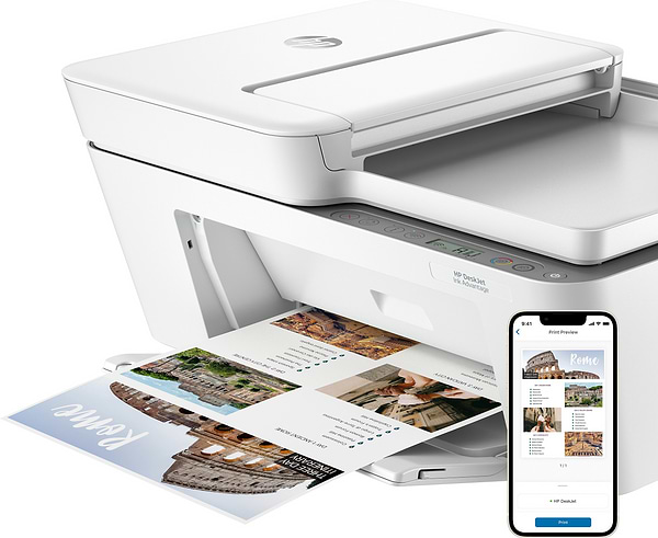 Фото - БФП кольорового друку HP DeskJet Ink Advantage 4276 з Wi-Fi (60K49C)