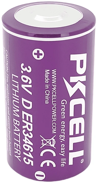 Батарейка тип ER34615 PKCELL 3.6V 19000mah
