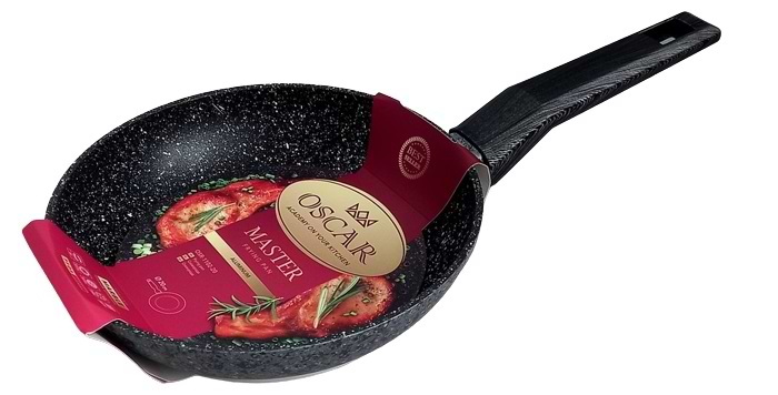 Сковорода універсальна OSCAR Master 24 см (OSR-1102-24) - Фото 1