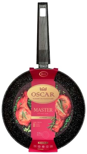 Фото - Сковорода універсальна OSCAR Master 28 см (OSR-1102-28)