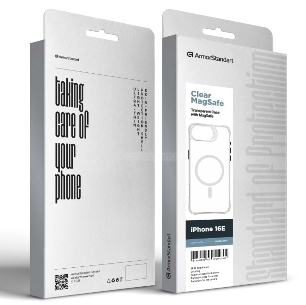 Фото - Чохол для смартфону Armorstandart Clear Magsafe for Apple iPhone 17e / 16e Transparent (ARM83849)