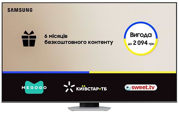 Фото - Телевізор Samsung QE55Q80DAUXUA