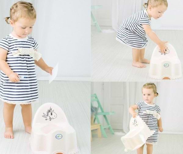 Фото - Горшок детский Tega Baby EСО Единорог с музыкой Белый (PO-055-103)