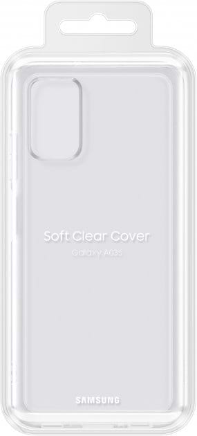 Фото - Чохол для смартфону Samsung Soft Clear Cover Samsung Galaxy-A03s Transparent (EF-QA037TTEGRU)