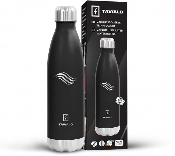 Фото - Термобутылка Tavialo 750 мл Black (191750101)
