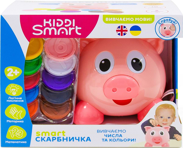 Фото - Інтерактивний персонаж Kiddi Smart Скарбничка (українська та англійська) (208441)