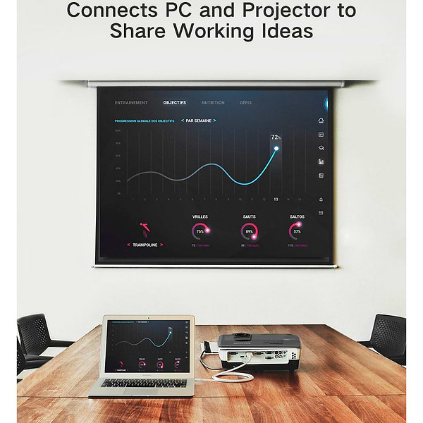 Фото - Кабель UGREEN MD101 Mini DP Male to HDMI 4K 1.5m Black (20848)
