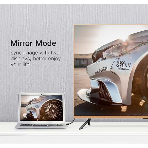 Фото - Кабель UGREEN MD101 Mini DP Male to HDMI 4K 1.5m Black (20848)