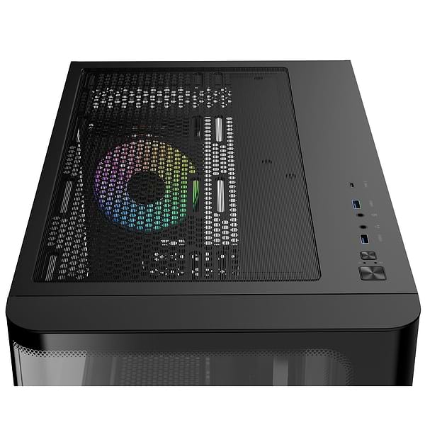 Фото - Корпус OCYPUS IOTA C70 BK CURVE ARGB DIGITAL (IOTA-C70-BKD400CD-GL)