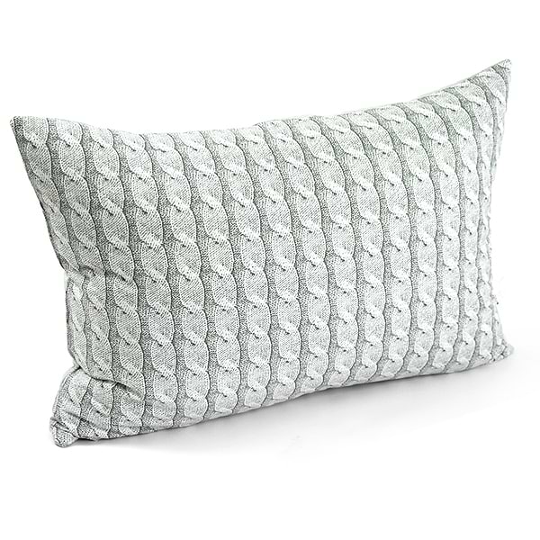 Фото - Набор одеяло двуспальное + 2 подушки Руно 172х205 см +50х70 силиконовый Grey Braid (172.52_Grey Braid)