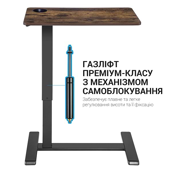 Фото - Стол компьютерный OfficePro ODM366B Dark wood