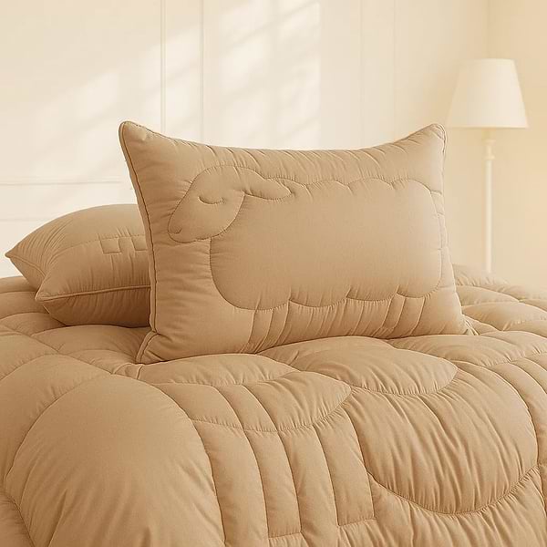 Фото - Подушка стандартная MirSon №516 Marzello Collection Wool мягкая 60x60 см (2200012229361)