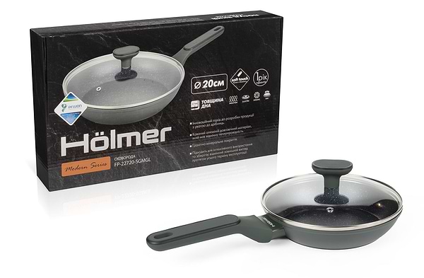 Фото - Сковорода универсальная Holmer FP-22720-SGMGL Modern