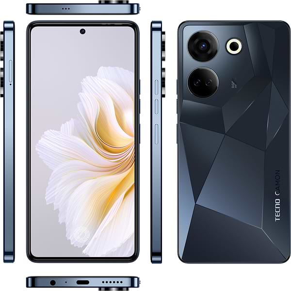 Фото - Смартфон Tecno CAMON 20 Pro 8/256Gb  Predawn Black (CK7n)