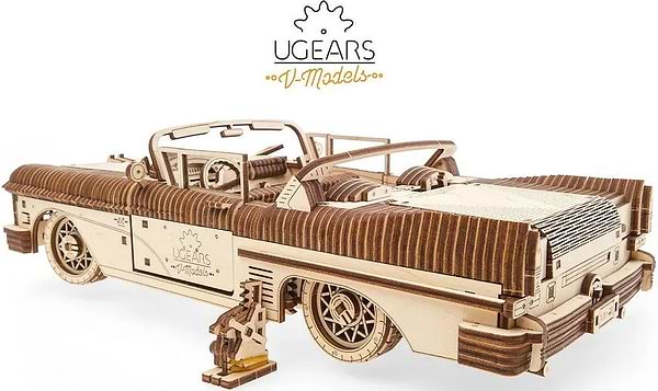 Фото - 3D пазлы Ugears Кабриолет мечты VM - 05 (70073)