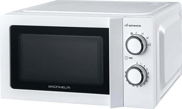 Фото - Мікрохвильова піч (НВЧ) Grunhelm 20MX711-W White Фото - Мікрохвильова піч (НВЧ) Grunhelm 20MX711-W White
