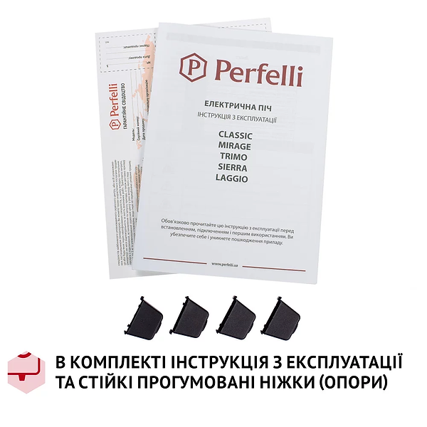 Фото - Печь электрическая Perfelli MIRAGE 48 BLACK