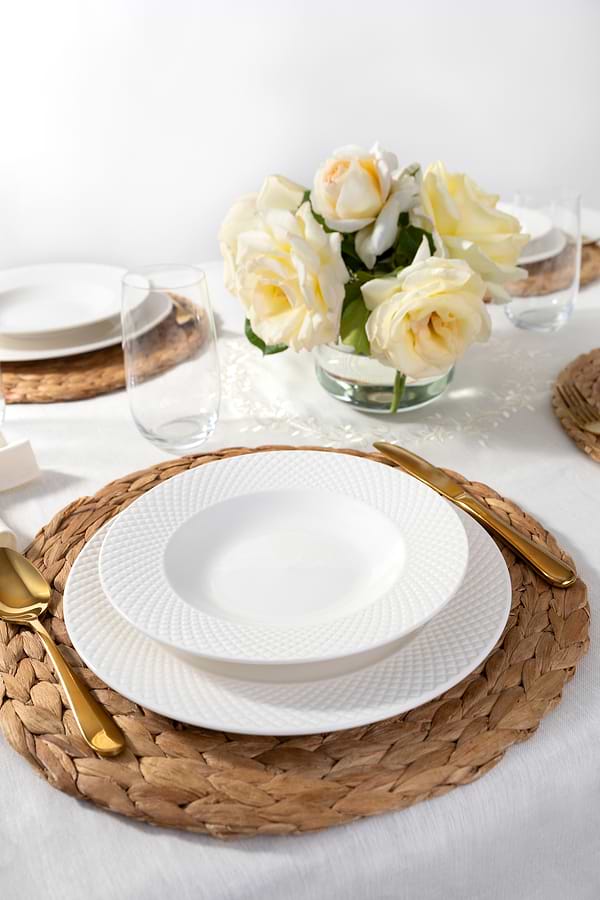 Фото - Набір тарілок Krauff з колекції Лізи Глінської 21-316-008 4 шт 22,2см