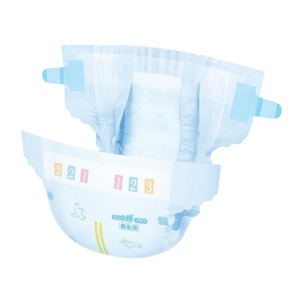 Фото - Одноразовые подгузники Goo.N Plus для новонароджених на липучках Размер NB (до 5 кг.), 76 шт. (21000626)